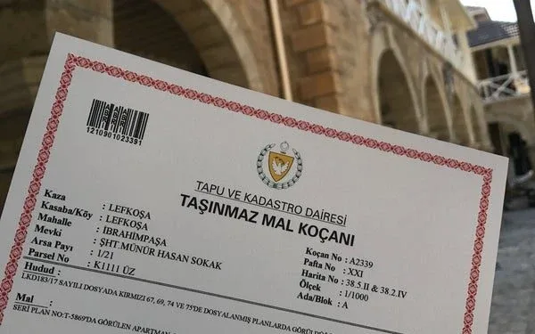 Koçan — Kıbrıs ağzında Tapu,Ruhsat | NedirBeo